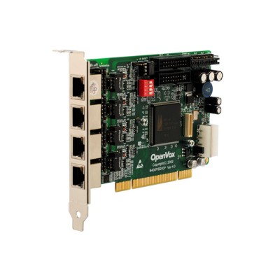Цифрова ISDN BRI плата OpenVox B400P