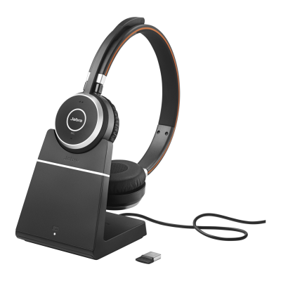 Jabra Evolve 65 MS Stereo із зарядним пристроєм (6599-823-399)
