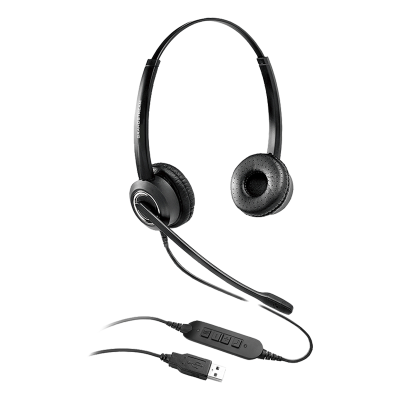 Grandstream GUV3000 HD USB Headsets with Noise Canceling Mic
