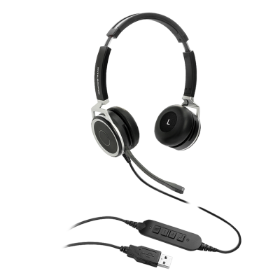 Grandstream GUV3005 HD USB Headsets with Noise Canceling Mic